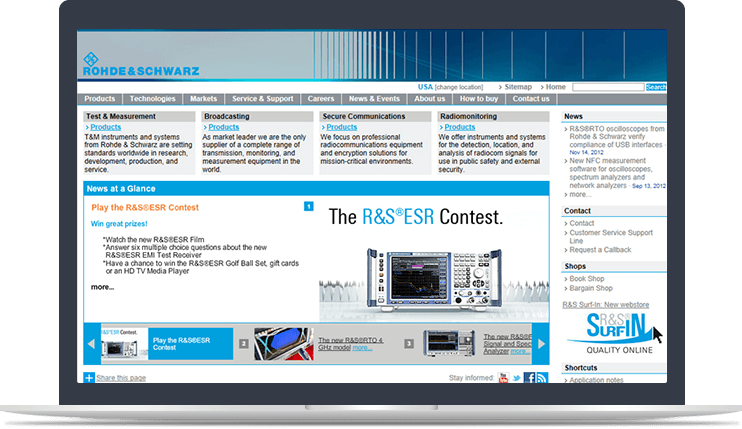 通訊儀器生產商官網
